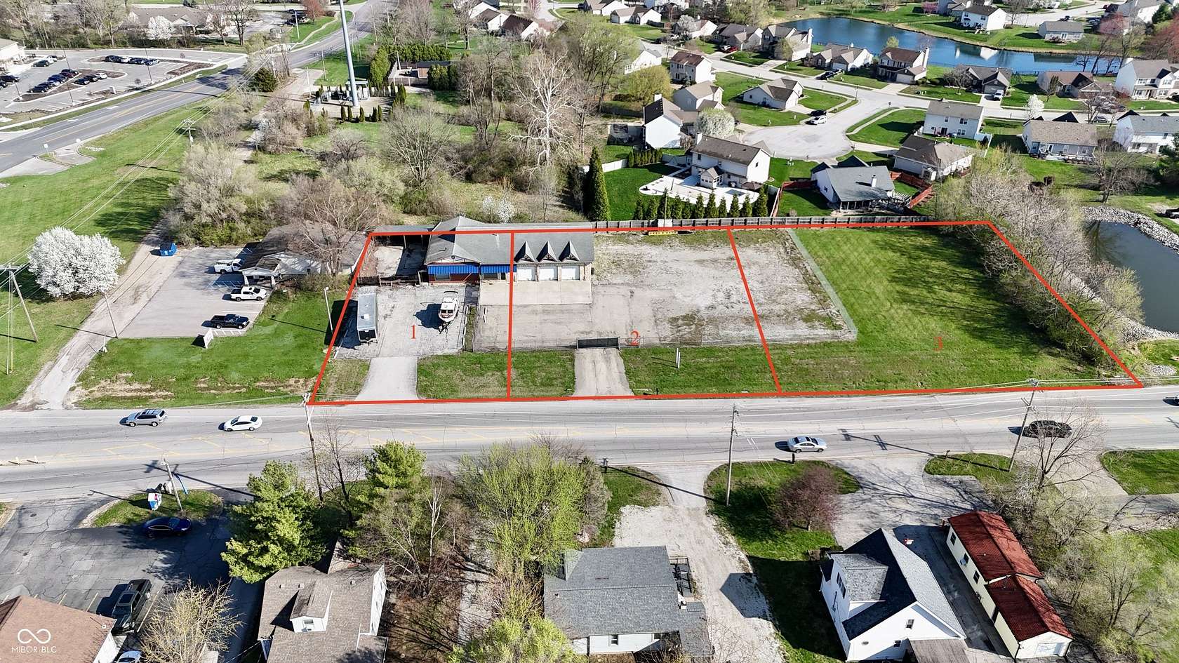 1.7 Acres of Improved Commercial Land for Sale in Greenwood, Indiana