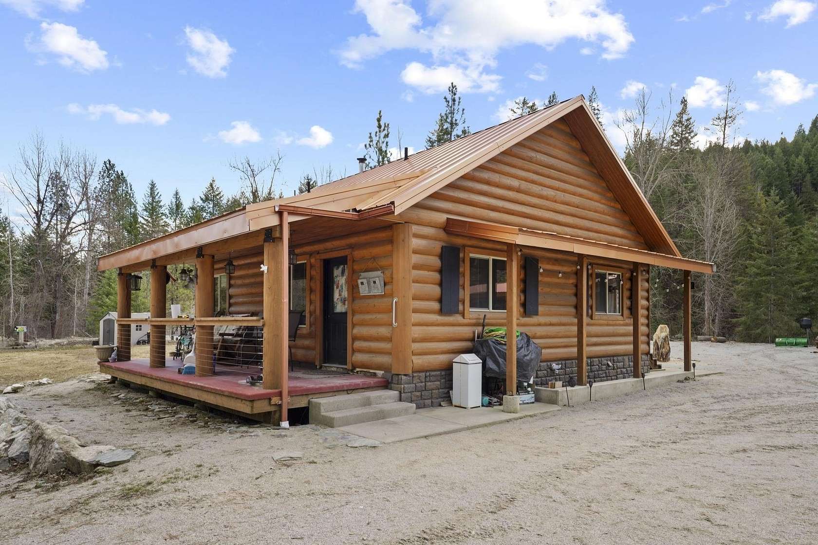 9.38 Acres of Land with Home for Sale in Chewelah, Washington