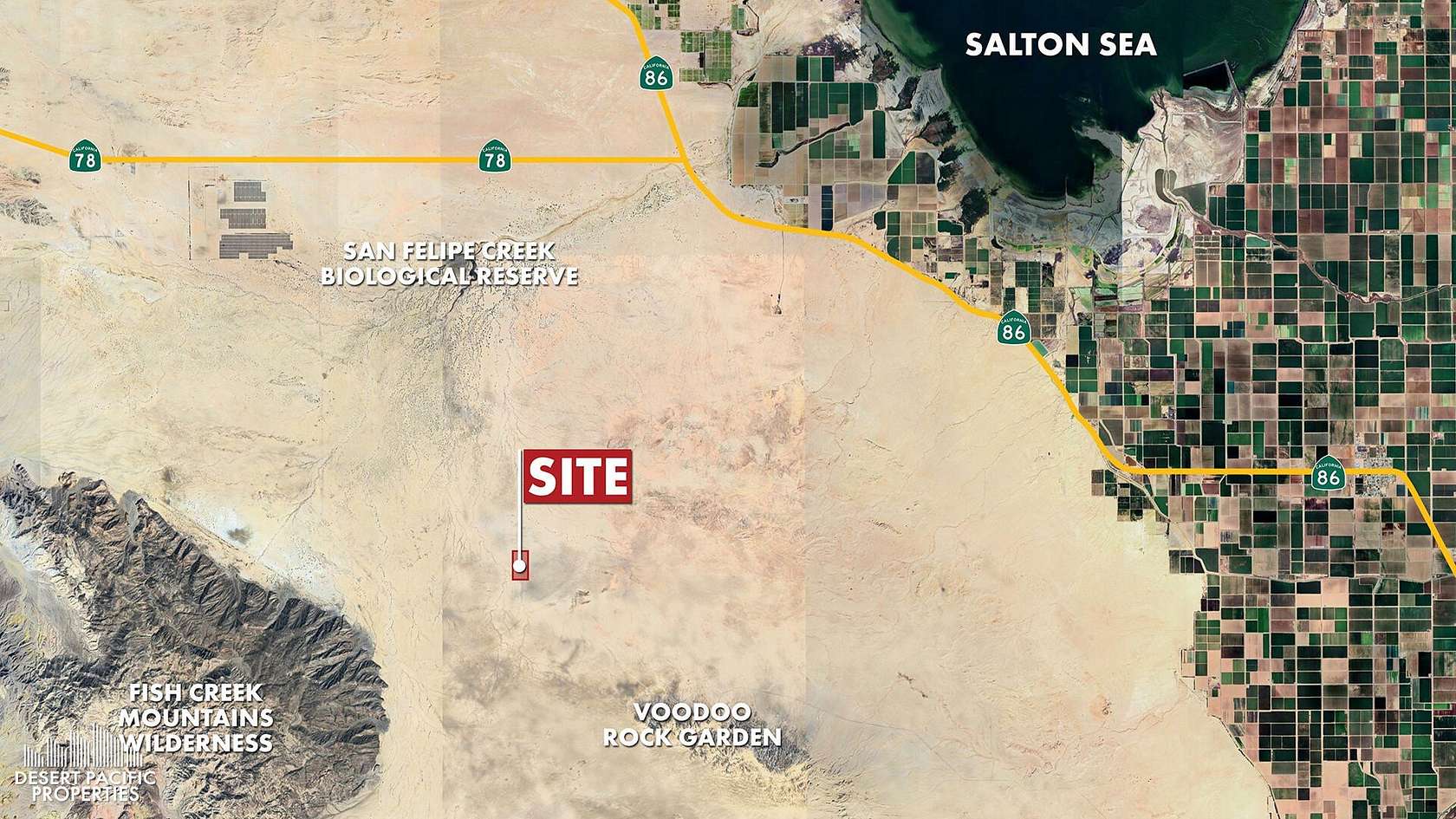 80 Acres of Land for Sale in Brawley, California