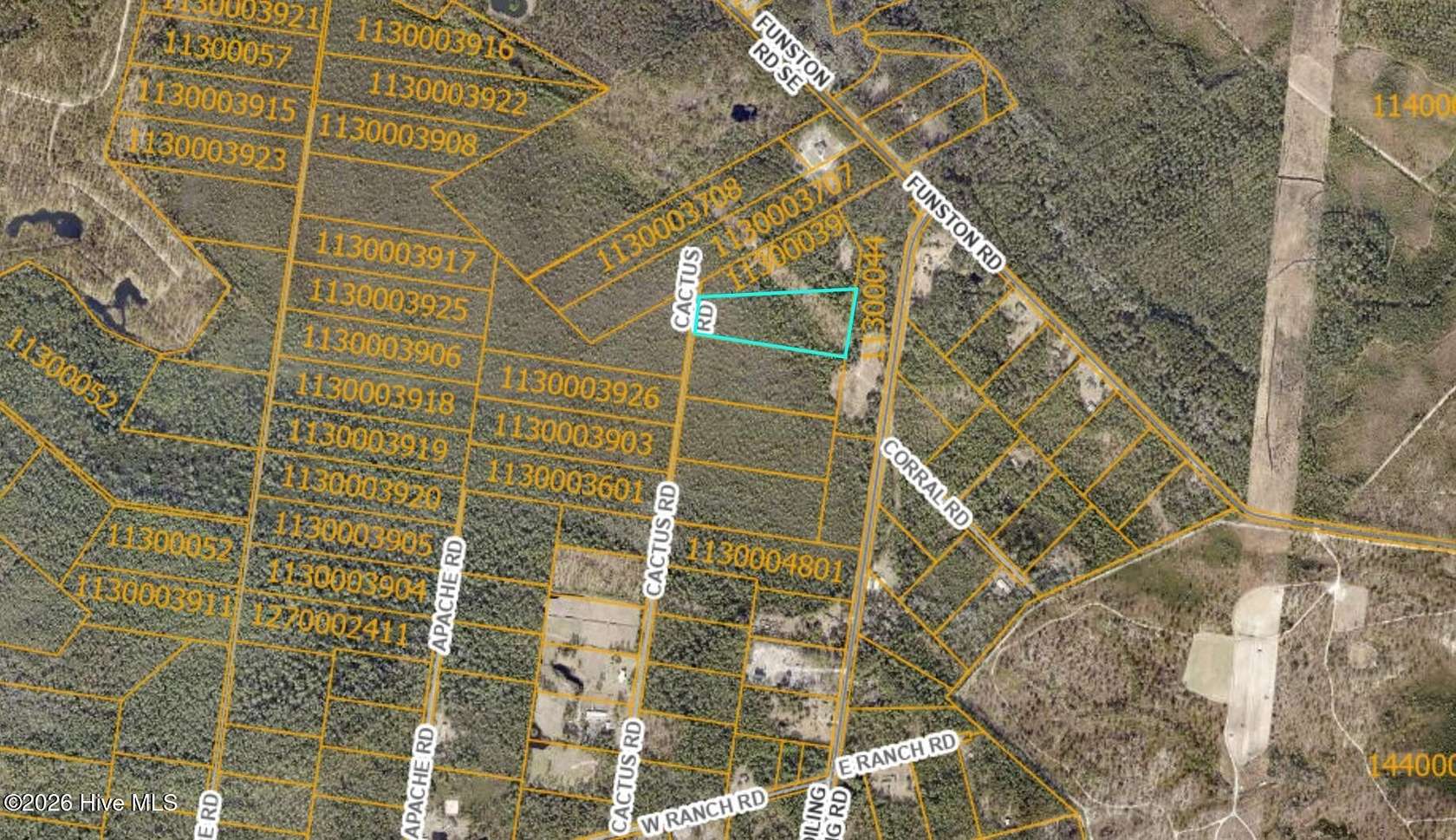 8.5 Acres of Residential Land for Sale in Boiling Spring Lakes, North Carolina