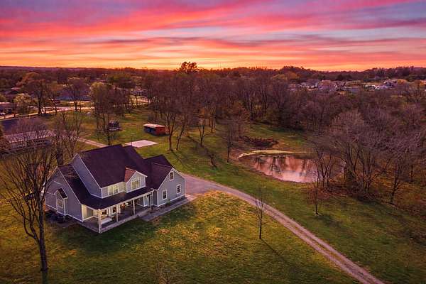 8.79 Acres of Land with Home for Sale in Shelbyville, Tennessee