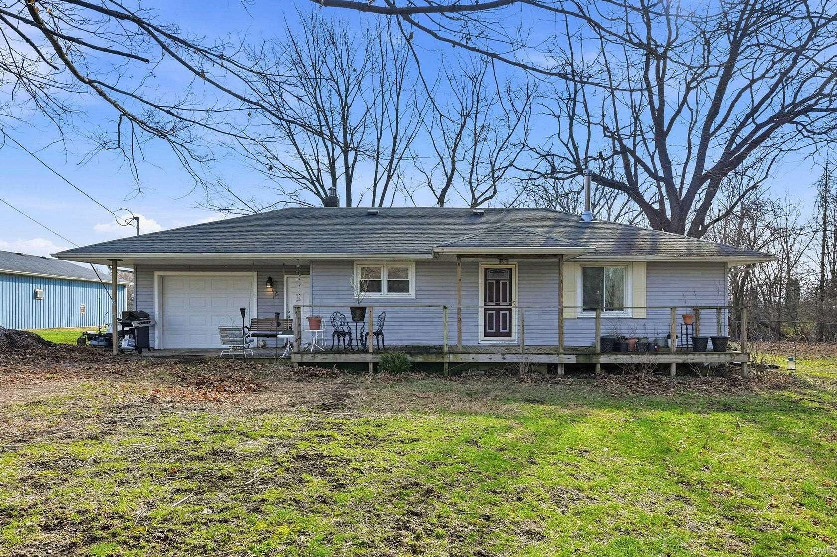 1.84 Acres of Land with Home for Sale in Markleville, Indiana