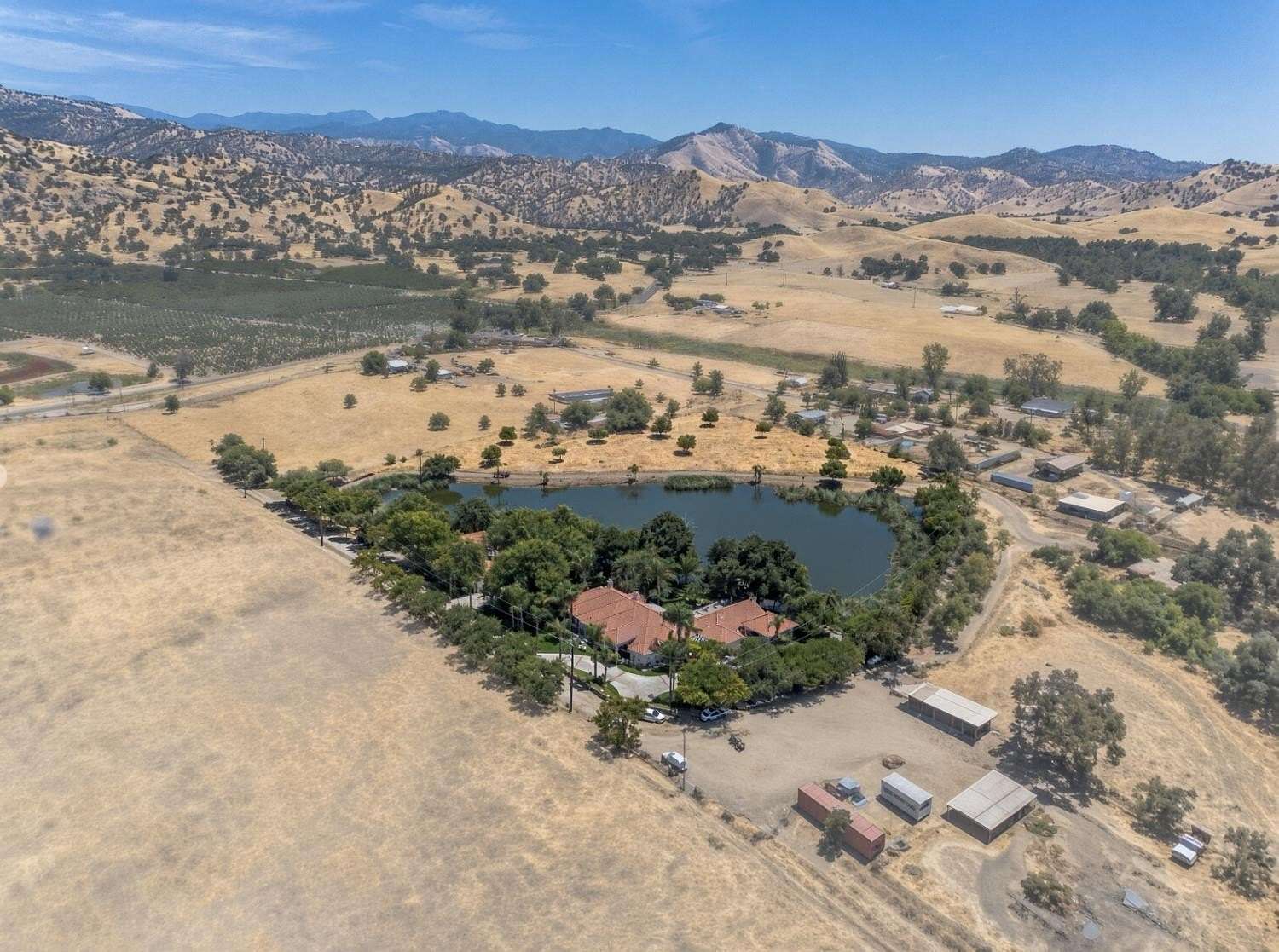 6.24 Acres of Land with Home for Sale in Porterville, California