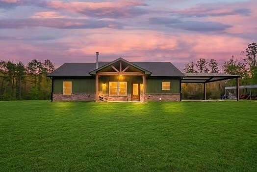 5 Acres of Land with Home for Sale in Apple Springs, Texas