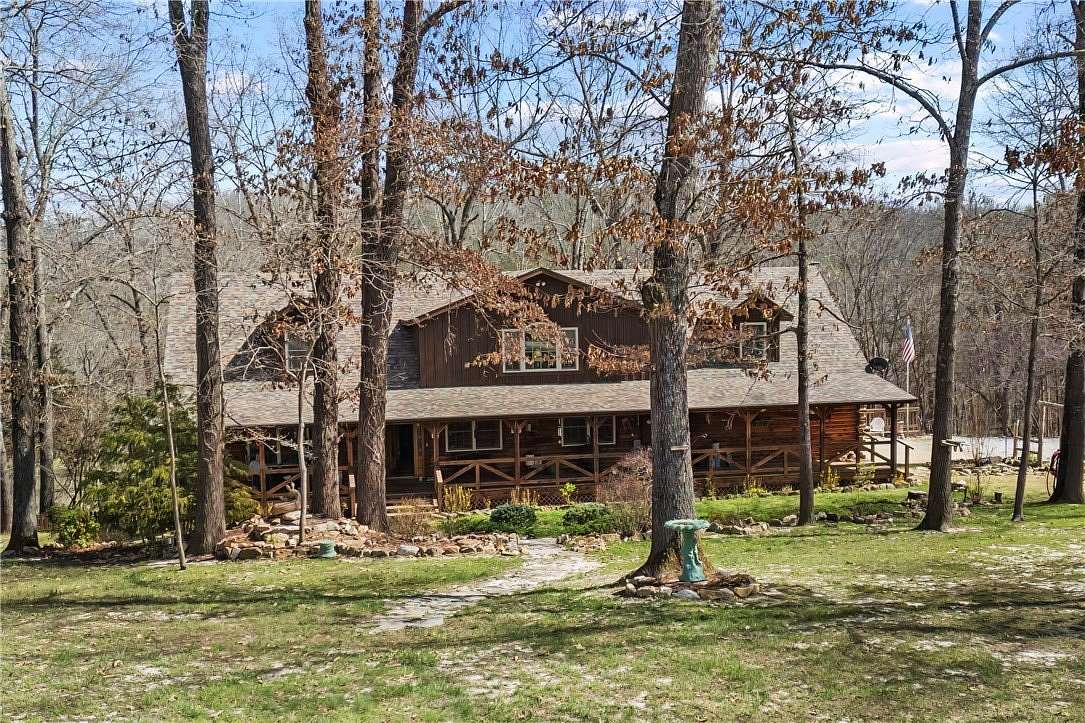 18.5 Acres of Land with Home for Sale in Harrison, Arkansas