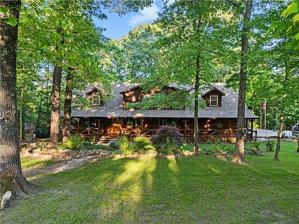 18.5 Acres of Land with Home for Sale in Harrison, Arkansas