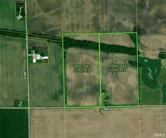 22 Acres of Agricultural Land for Sale in North Manchester, Indiana