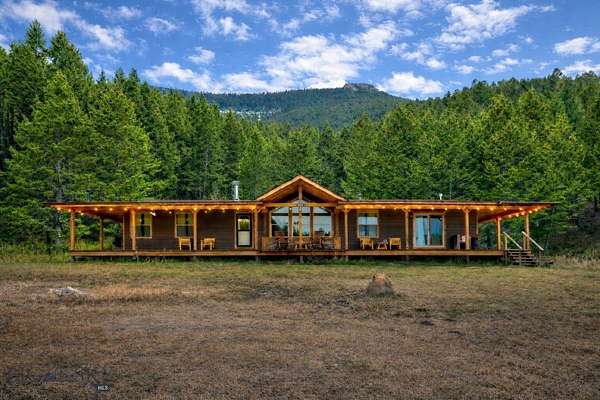 40.8 Acres of Recreational Land with Home for Sale in Livingston, Montana