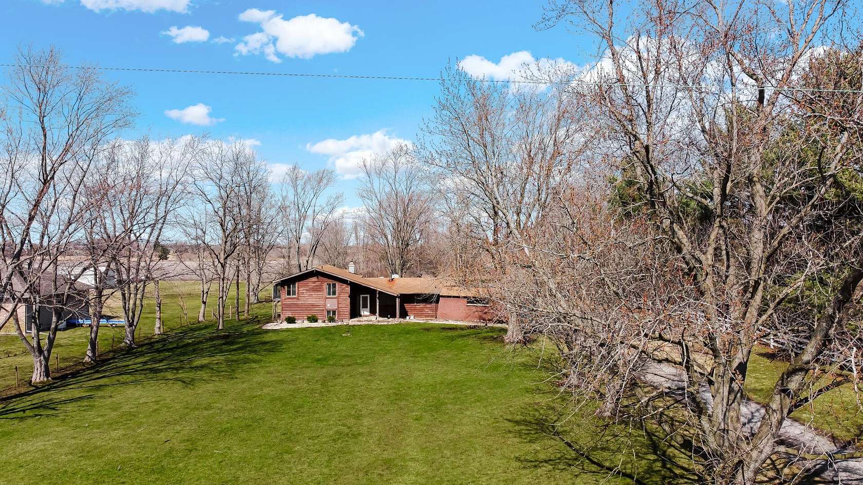 5 Acres of Land with Home for Sale in Crown Point, Indiana