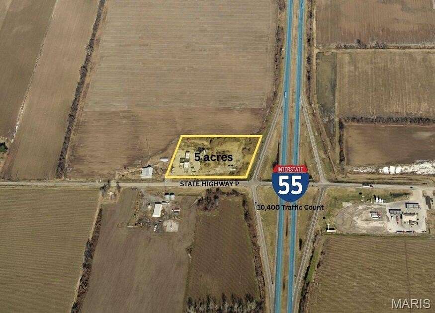 5 Acres of Commercial Land for Sale in New Madrid, Missouri