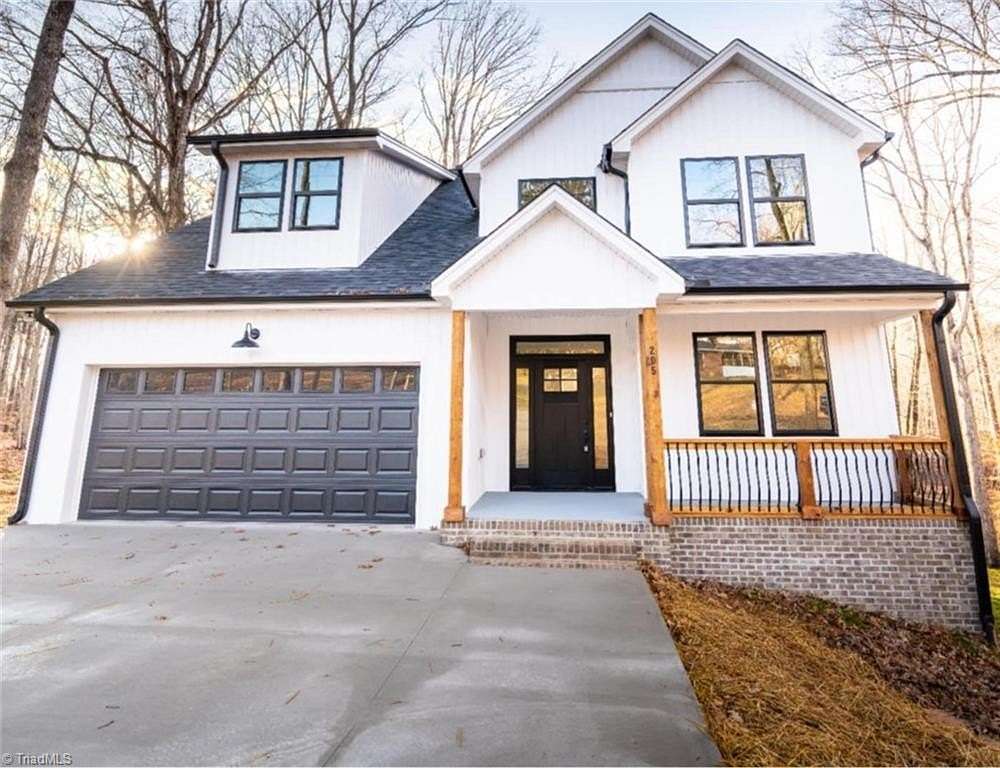 2.82 Acres of Land with Home for Sale in Pilot Mountain, North Carolina