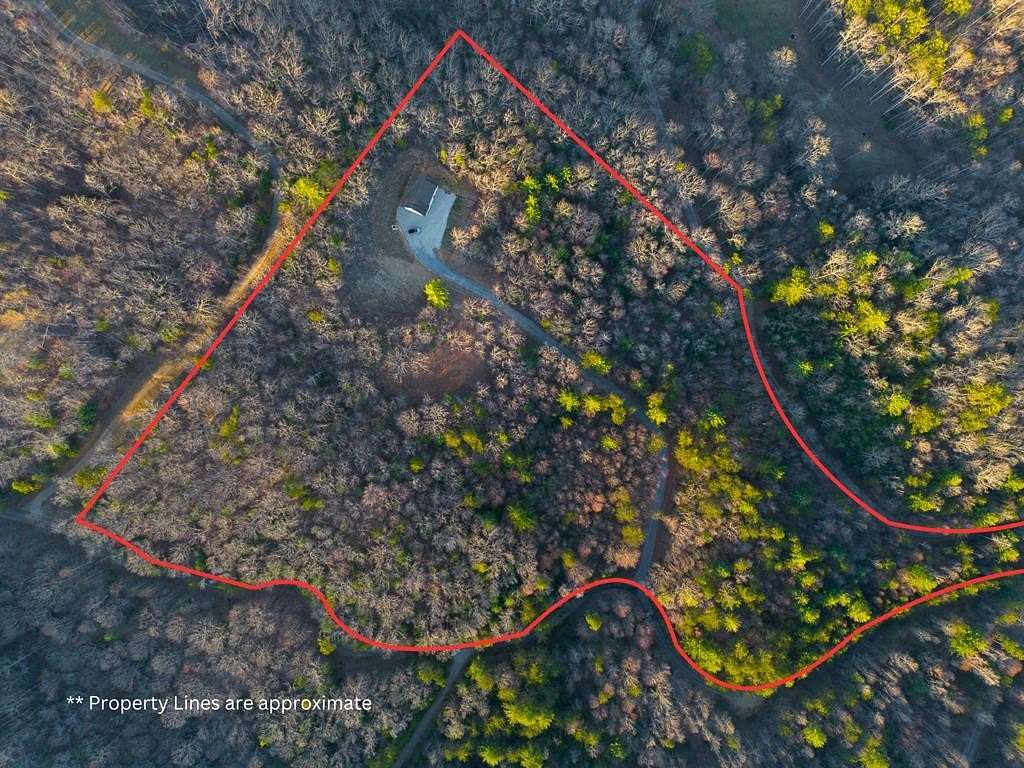 13.6 Acres of Land with Home for Sale in Morganton, Georgia