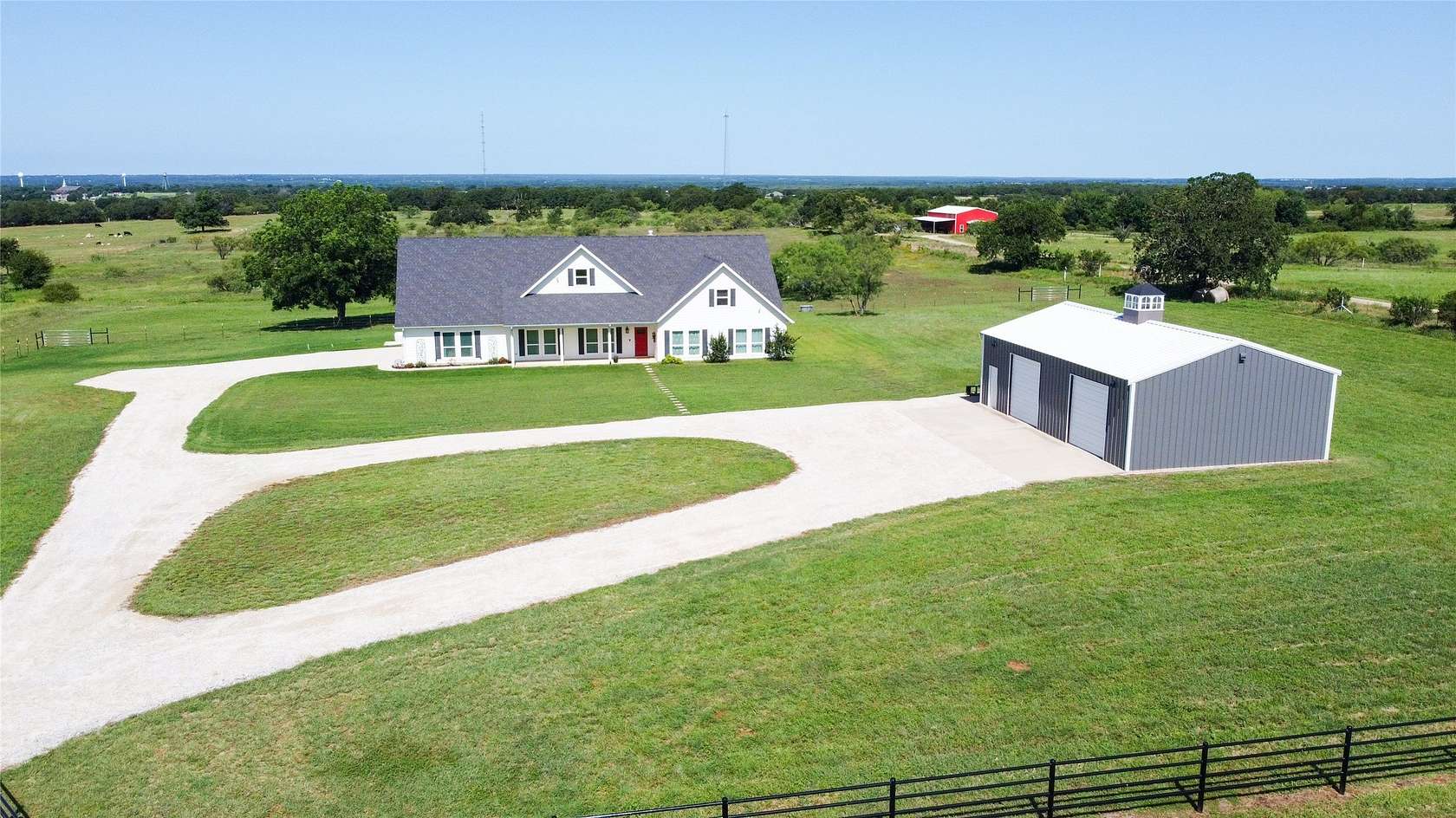 17.6 Acres of Land with Home for Sale in Alvord, Texas