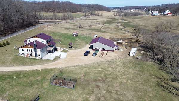 5 Acres of Land with Home for Sale in Loganville, Wisconsin