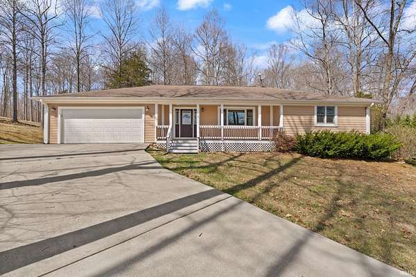 3 Acres of Land with Home for Sale in French Lick Township, Indiana
