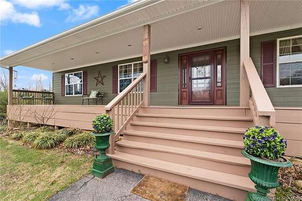 15.5 Acres of Land with Home for Sale in Lexington, Indiana