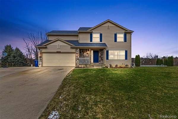 1.88 Acres of Land with Home for Sale in Fenton, Michigan