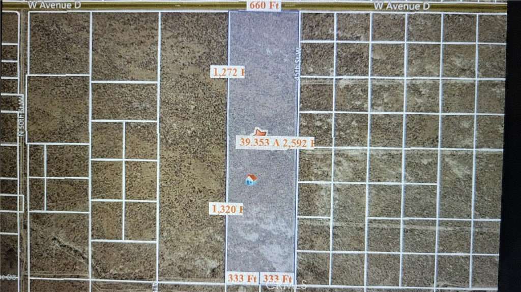 39.4 Acres of Land for Sale in Lancaster, California