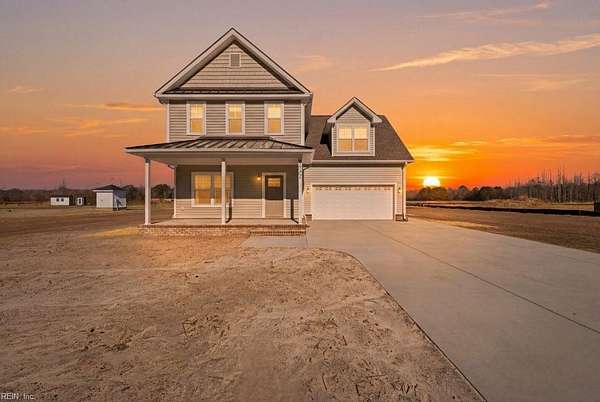 2 Acres of Land with Home for Sale in Suffolk, Virginia