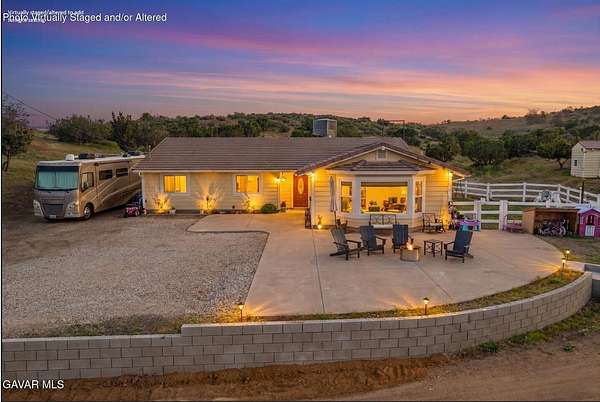 5 Acres of Land with Home for Sale in Acton, California