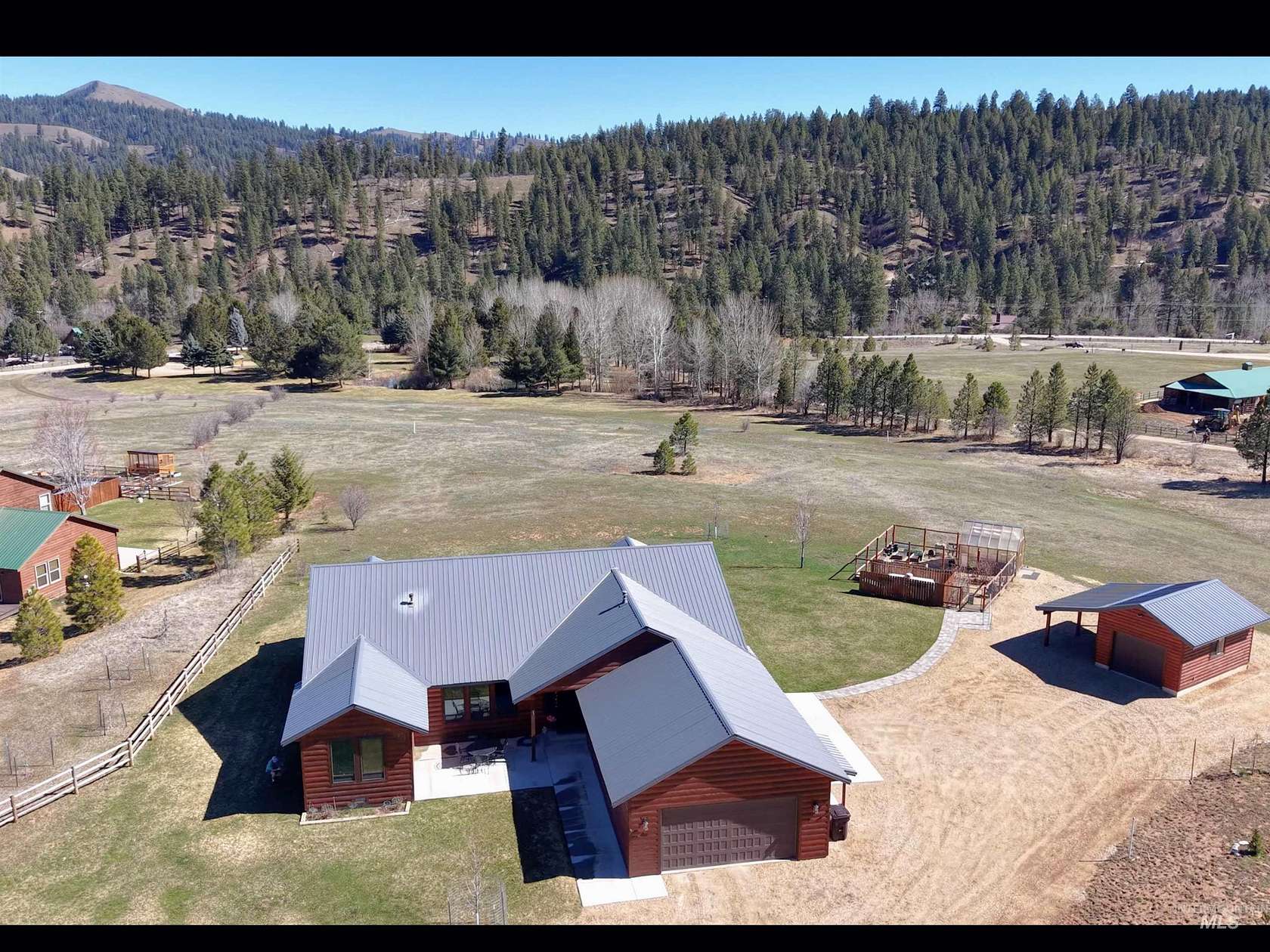 3 Acres of Land with Home for Sale in Garden Valley, Idaho