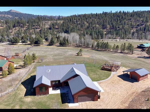 3 Acres of Land with Home for Sale in Garden Valley, Idaho