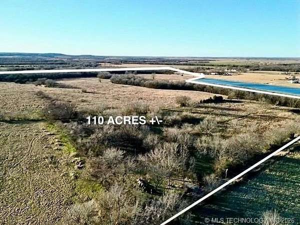 110 Acres of Land for Sale in Council Hill, Oklahoma