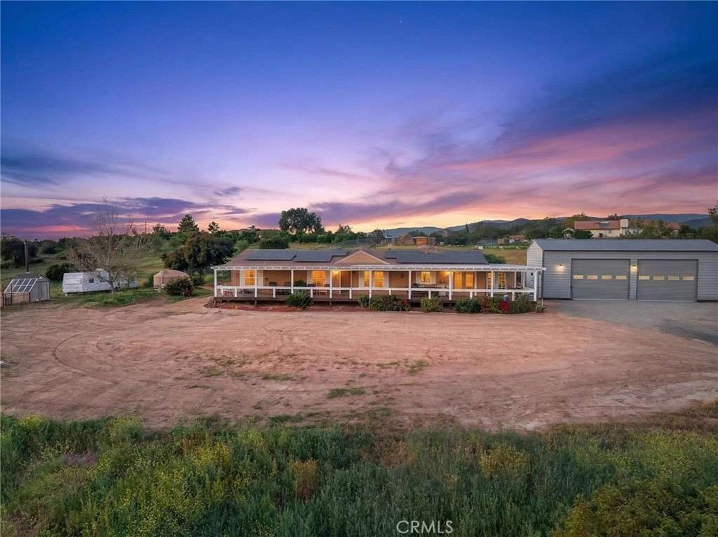 6.2 Acres of Land with Home for Sale in Valley Center, California