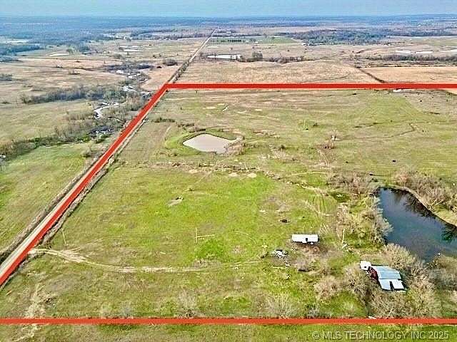 120 Acres of Land for Sale in Boynton, Oklahoma