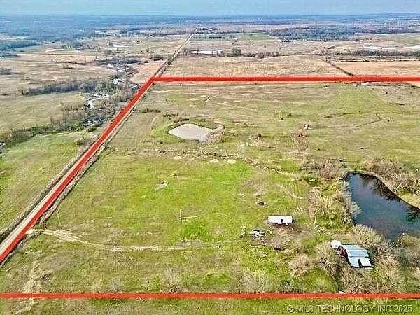 120 Acres of Land for Sale in Boynton, Oklahoma