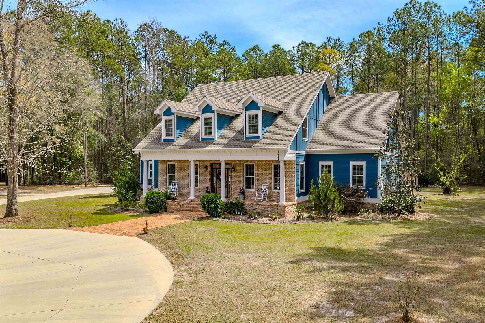 5.15 Acres of Land with Home for Sale in Crawfordville, Florida