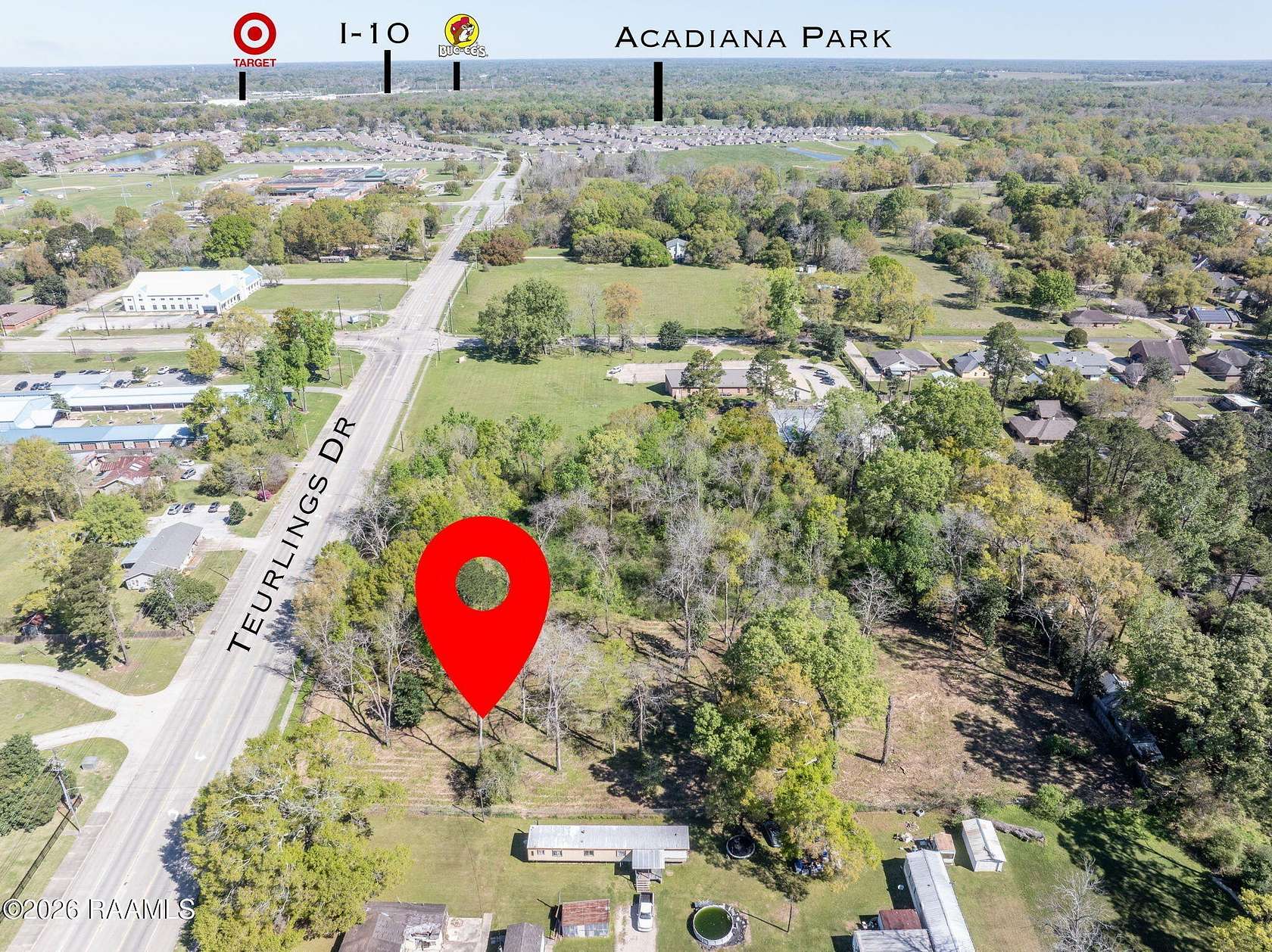 1.86 Acres of Residential Land for Sale in Lafayette, Louisiana