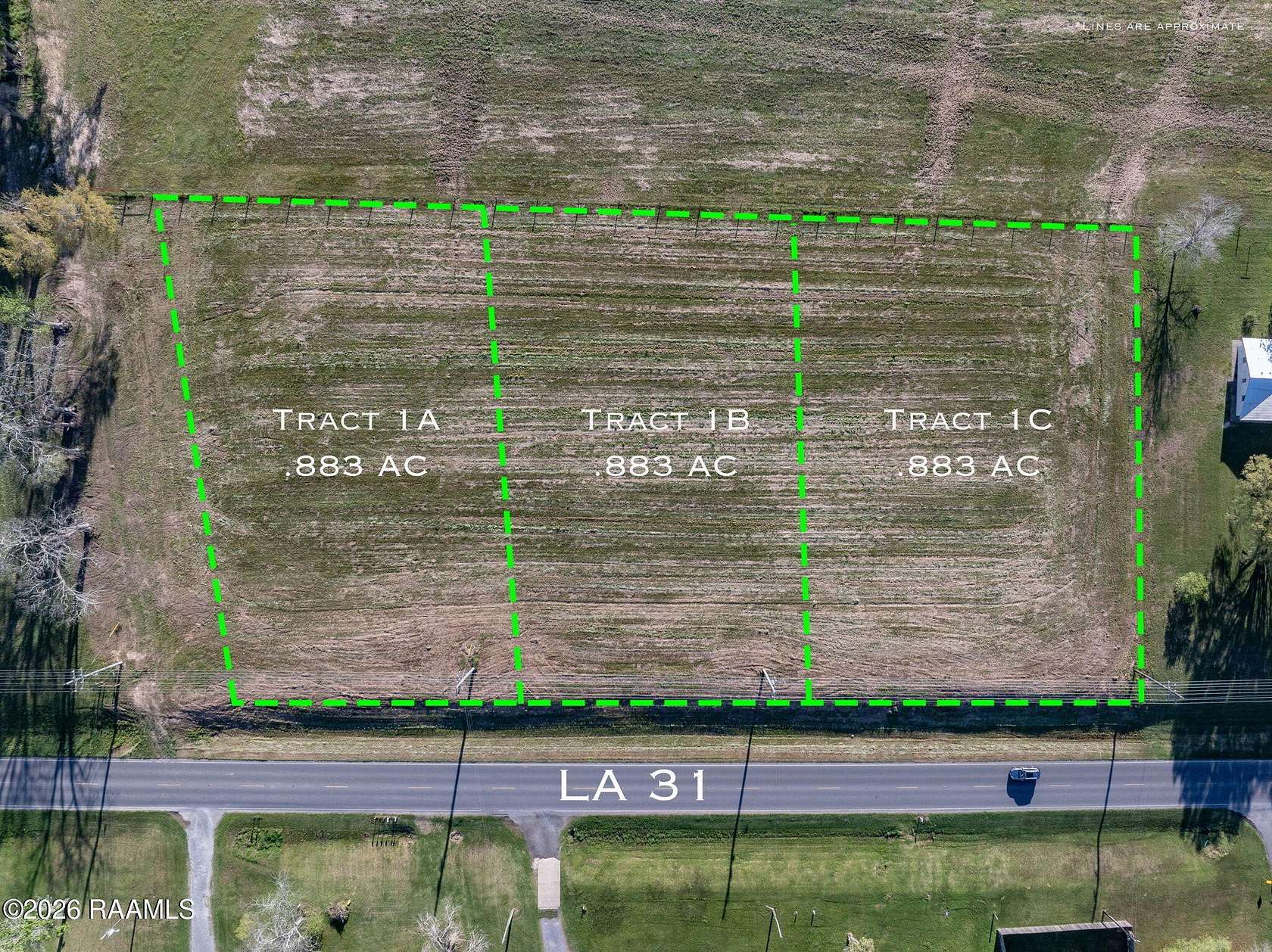 0.88 Acres of Residential Land for Sale in Opelousas, Louisiana
