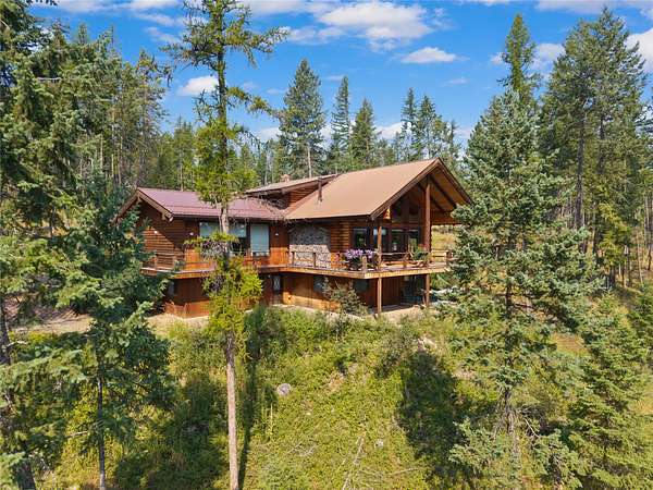 12 Acres of Land with Home for Sale in Whitefish, Montana