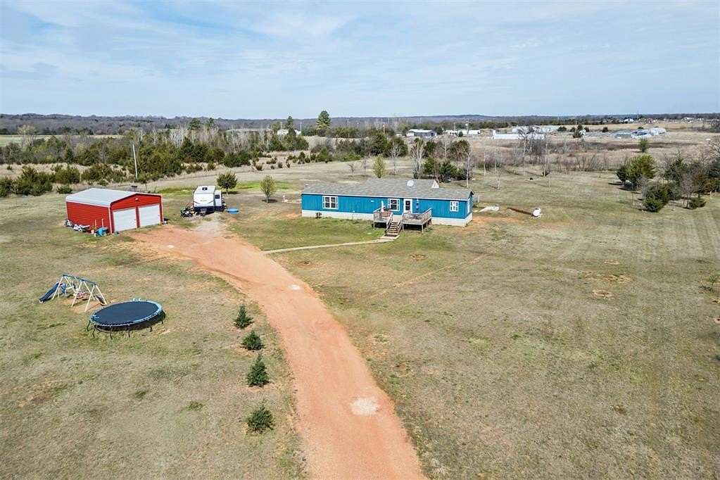 5 Acres of Land with Home for Sale in Maud, Oklahoma