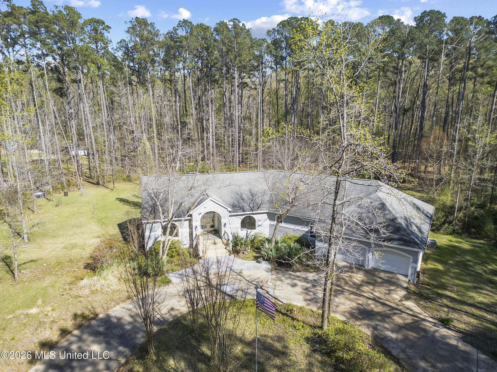 5.57 Acres of Land with Home for Sale in Brandon, Mississippi