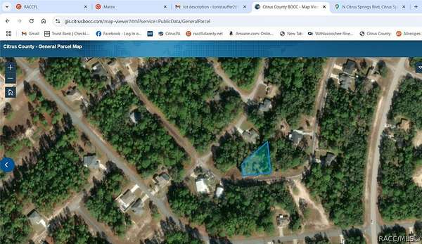 0.36 Acres of Land for Sale in Citrus Springs, Florida