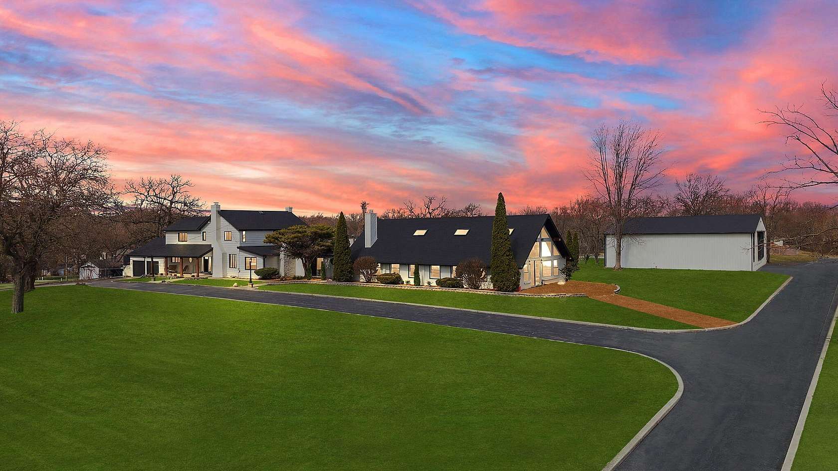 3.23 Acres of Land with Home for Sale in Dyer, Indiana