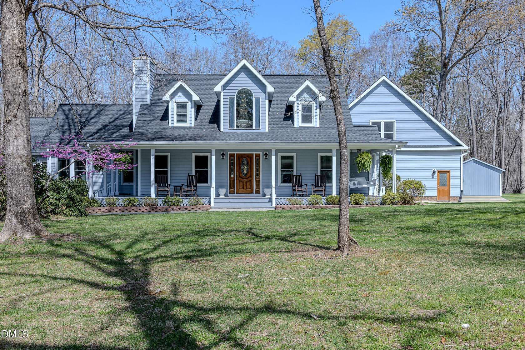 10 Acres of Land with Home for Sale in Hillsborough, North Carolina