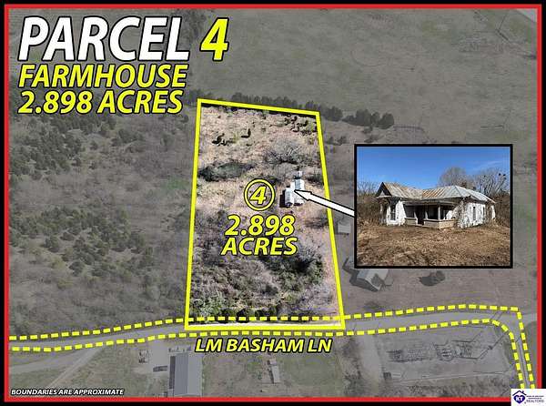 2.89 Acres of Land for Auction in Cloverport, Kentucky