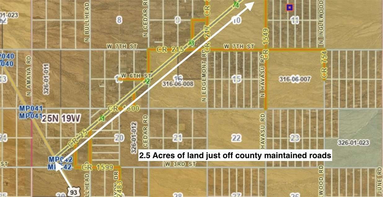 2.5 Acres of Residential Land for Sale in Dolan Springs, Arizona