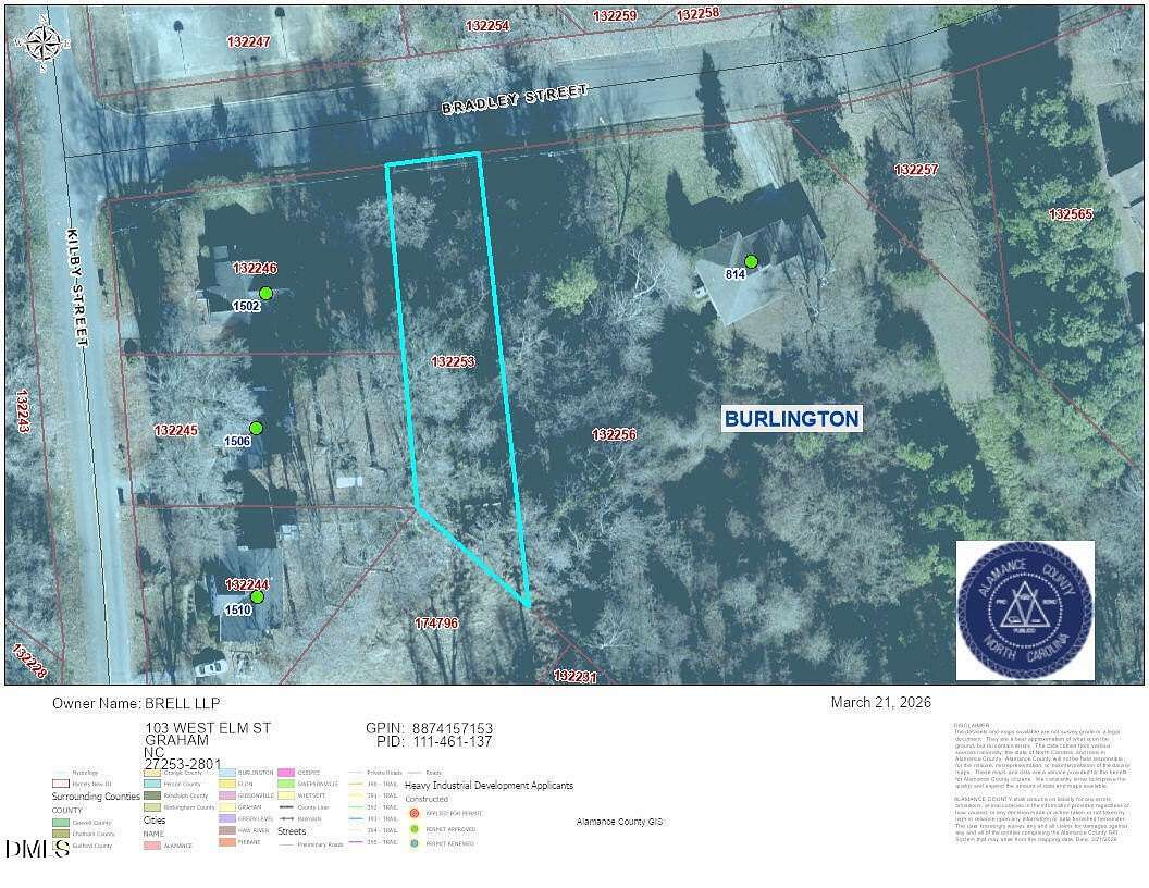 0.38 Acres of Residential Land for Sale in Burlington, North Carolina