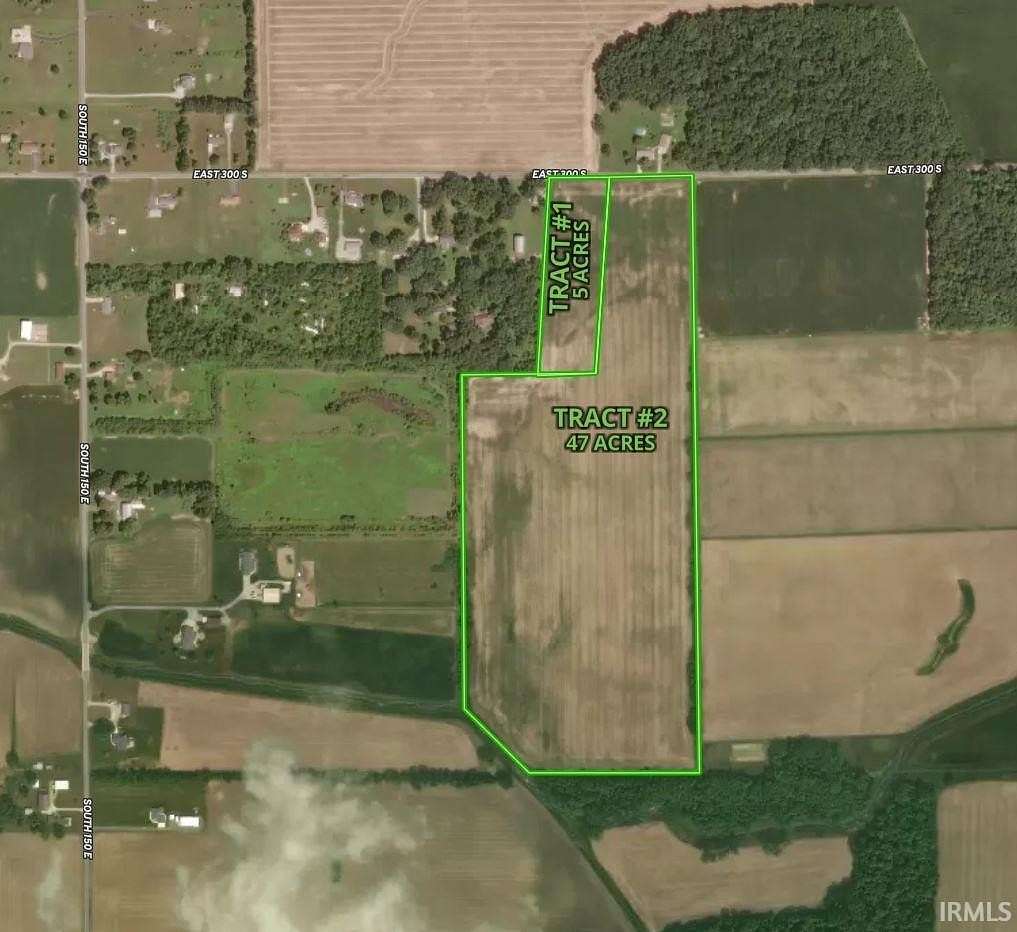 47 Acres of Agricultural Land for Auction in Columbia City, Indiana