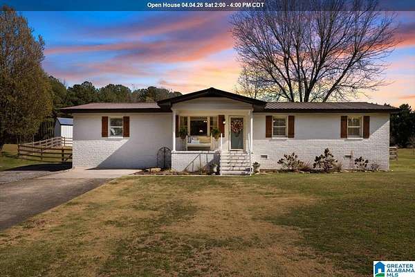 10 Acres of Land with Home for Sale in Springville, Alabama