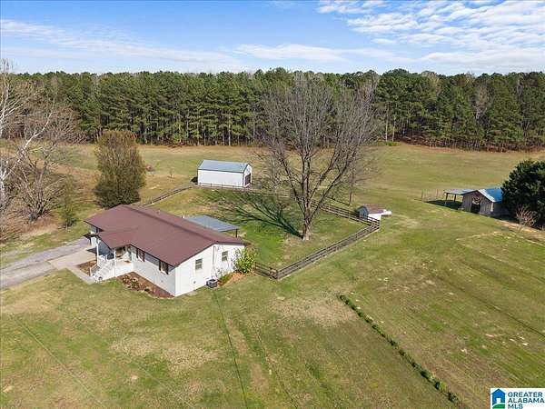 10 Acres of Land with Home for Sale in Springville, Alabama