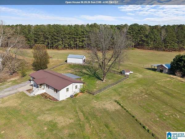 10 Acres of Land with Home for Sale in Springville, Alabama