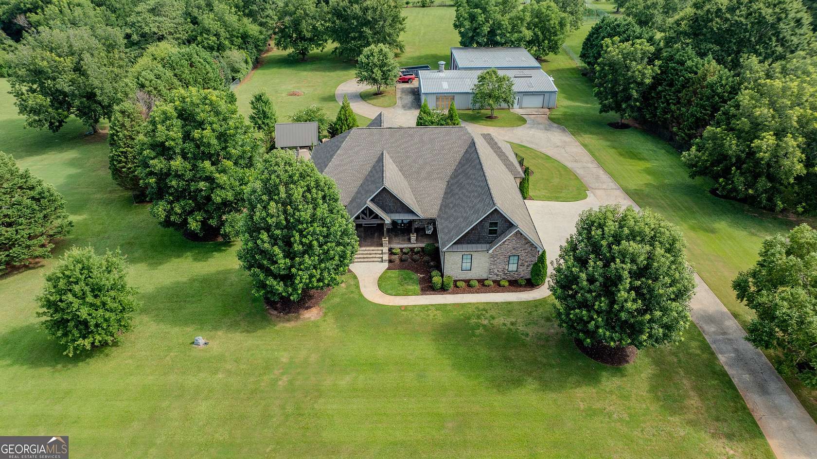 3 Acres of Land with Home for Sale in Williamson, Georgia