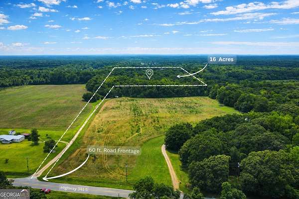 16 Acres of Land for Sale in Barnesville, Georgia