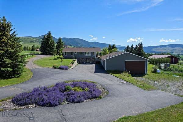 5 Acres of Land with Home for Sale in Gallatin Gateway, Montana