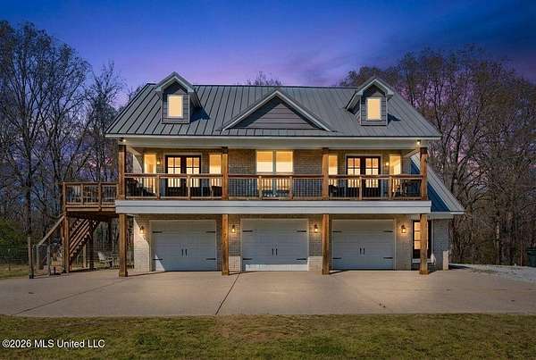 4.8 Acres of Land with Home for Sale in Red Banks, Mississippi